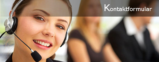 Ein Foto von einer Frau mit Headset